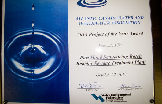 Fluidyne ISAM™ - Integrated Surge Anoxic Mix SBR  Excels in Port Hood, Nova Scotia